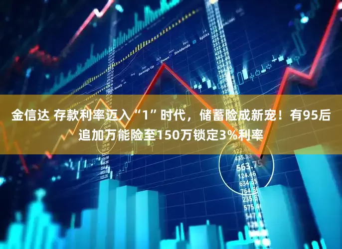 金信达 存款利率迈入“1”时代，储蓄险成新宠！有95后追加万能险至150万锁定3%利率