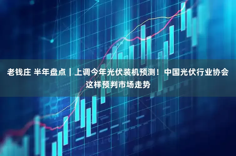 老钱庄 半年盘点｜上调今年光伏装机预测！中国光伏行业协会这样预判市场走势
